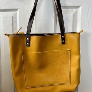 Portland Leather Group (PLG) medium Starfruit tote. Never carried just admired.